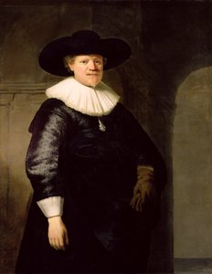 Portrait of a Man, possibly the poet Jan Harmensz. Krul (1602-1646) by Rembrandt van Rijn